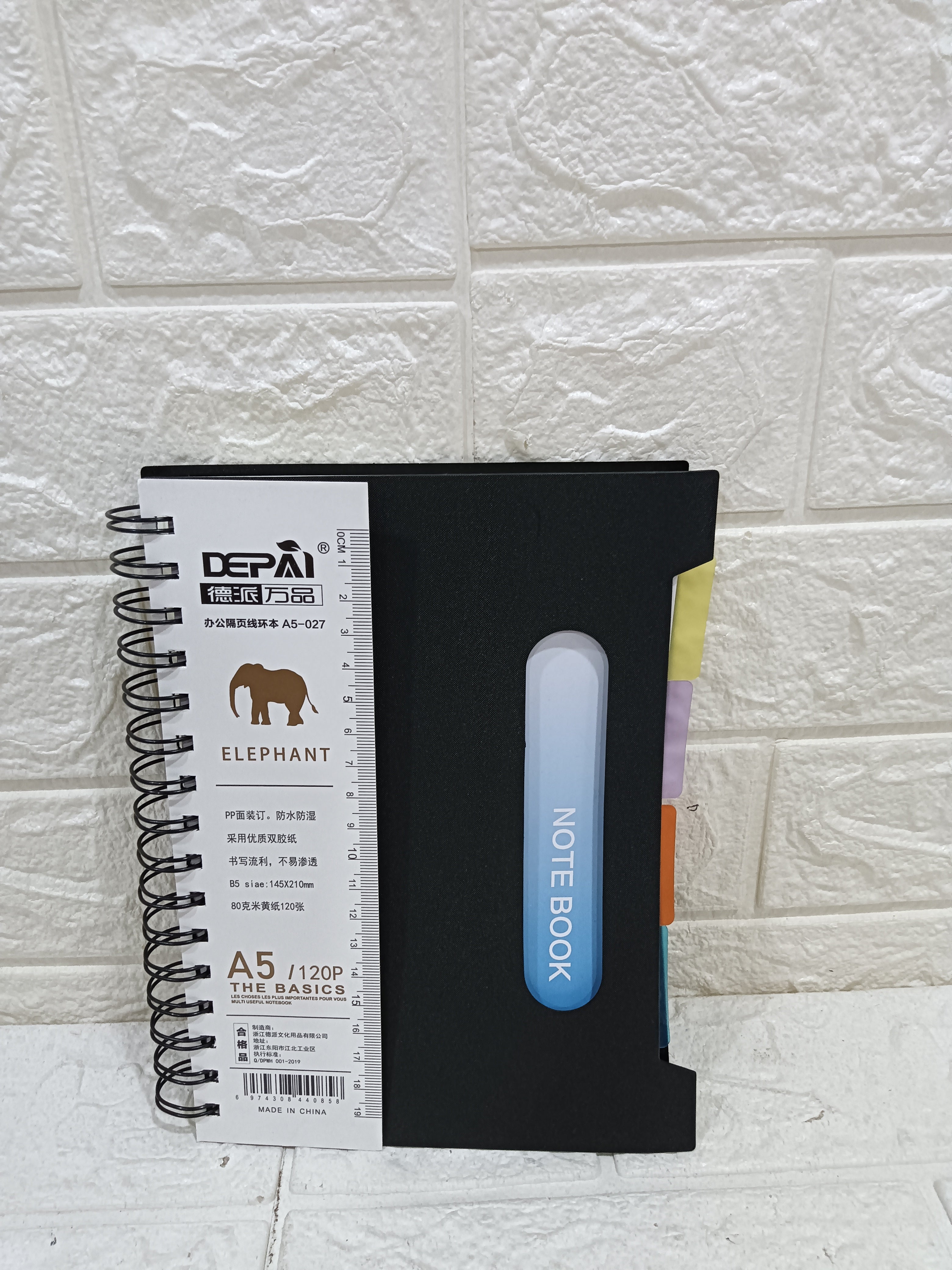 Thick A5 - Multi Color Diary